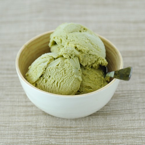Мороженое с зеленым чаем «Маття»